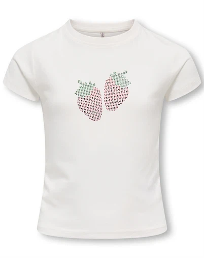 Kids Only - KOGKira Life Baby Tee - Cloud Dancer